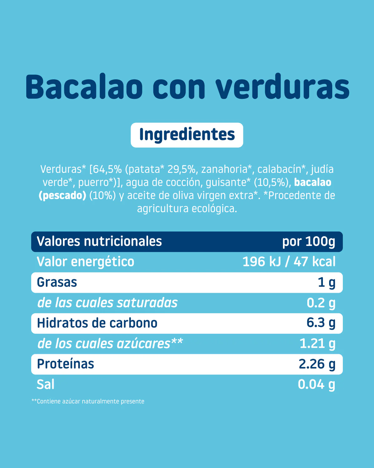 Tarrito de bacalao con patatas y verduras - Image 10