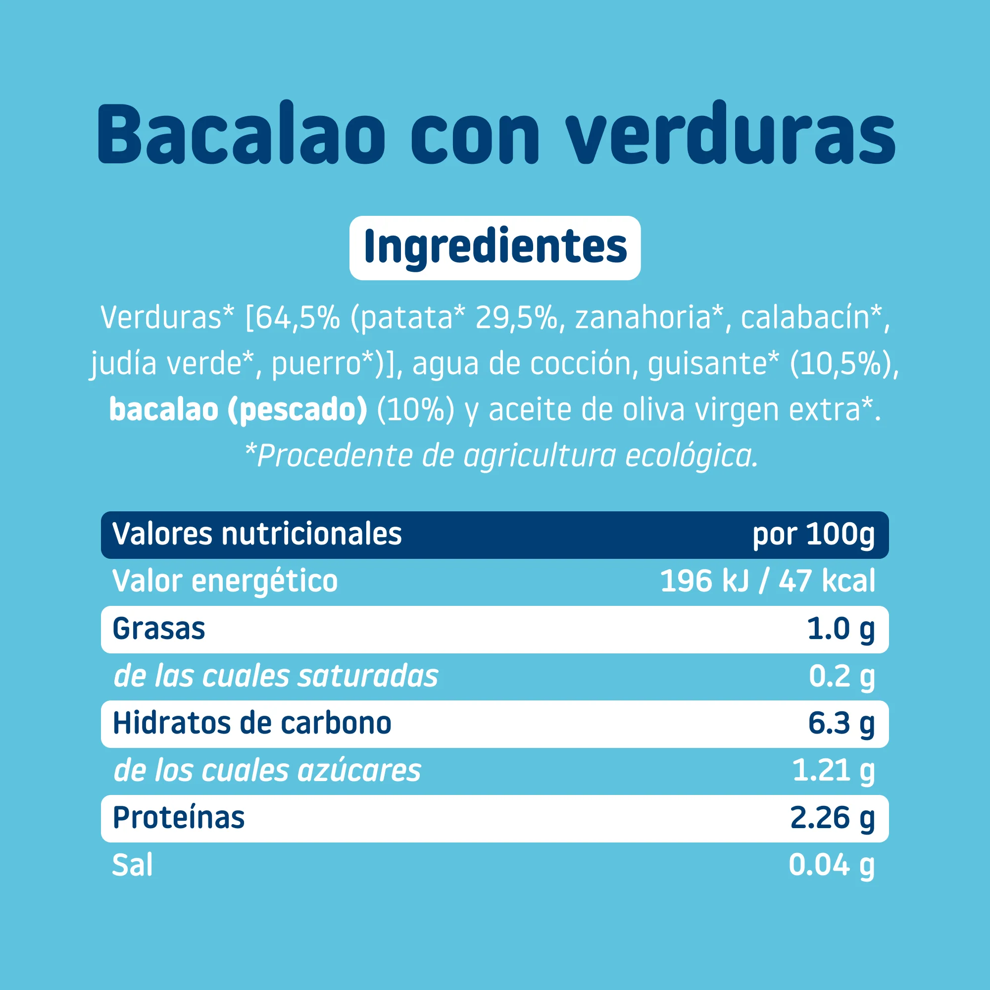 Tarrito de bacalao con patatas y verduras - Image 6