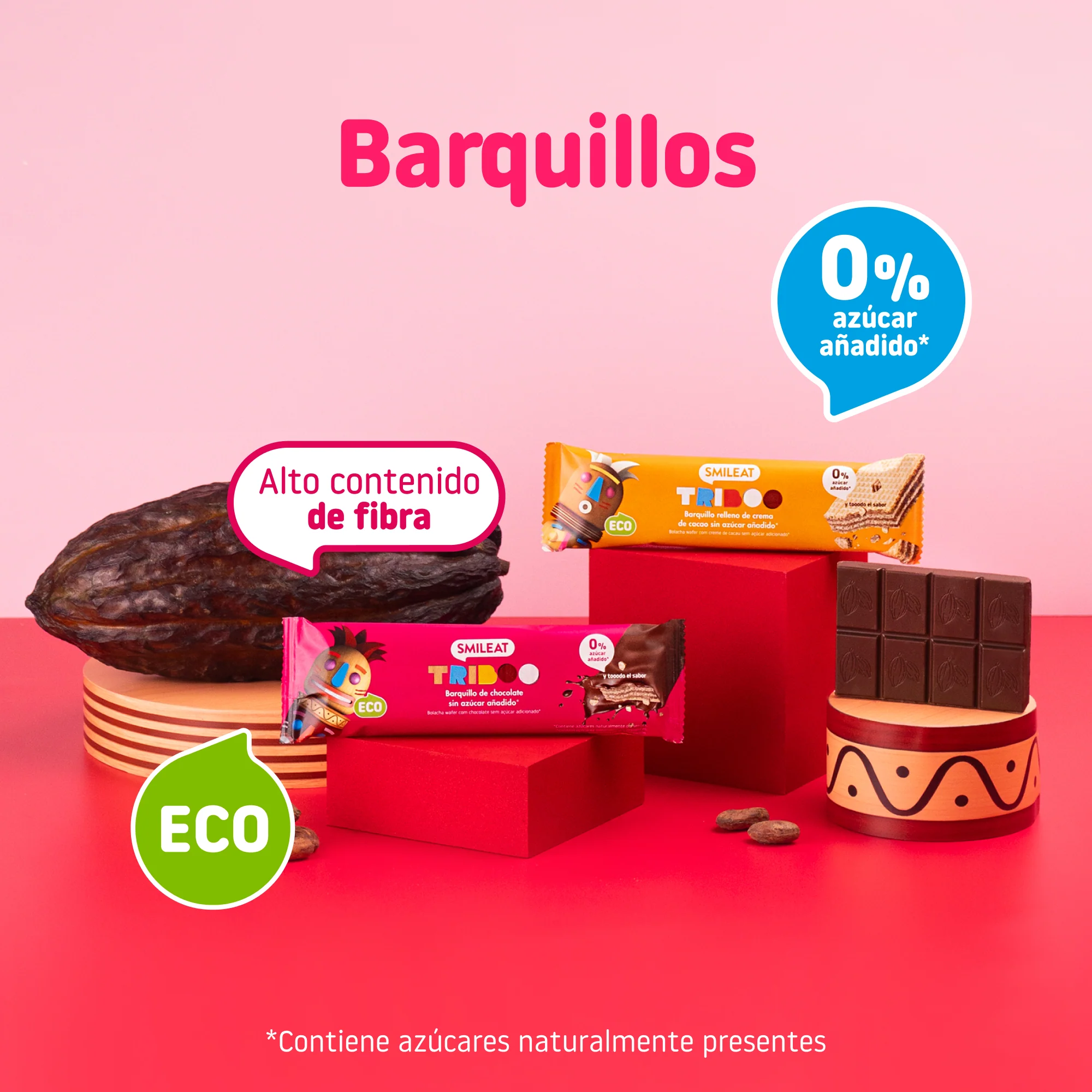 Barquillo TRIBOO recubierto de chocolate - Image 3