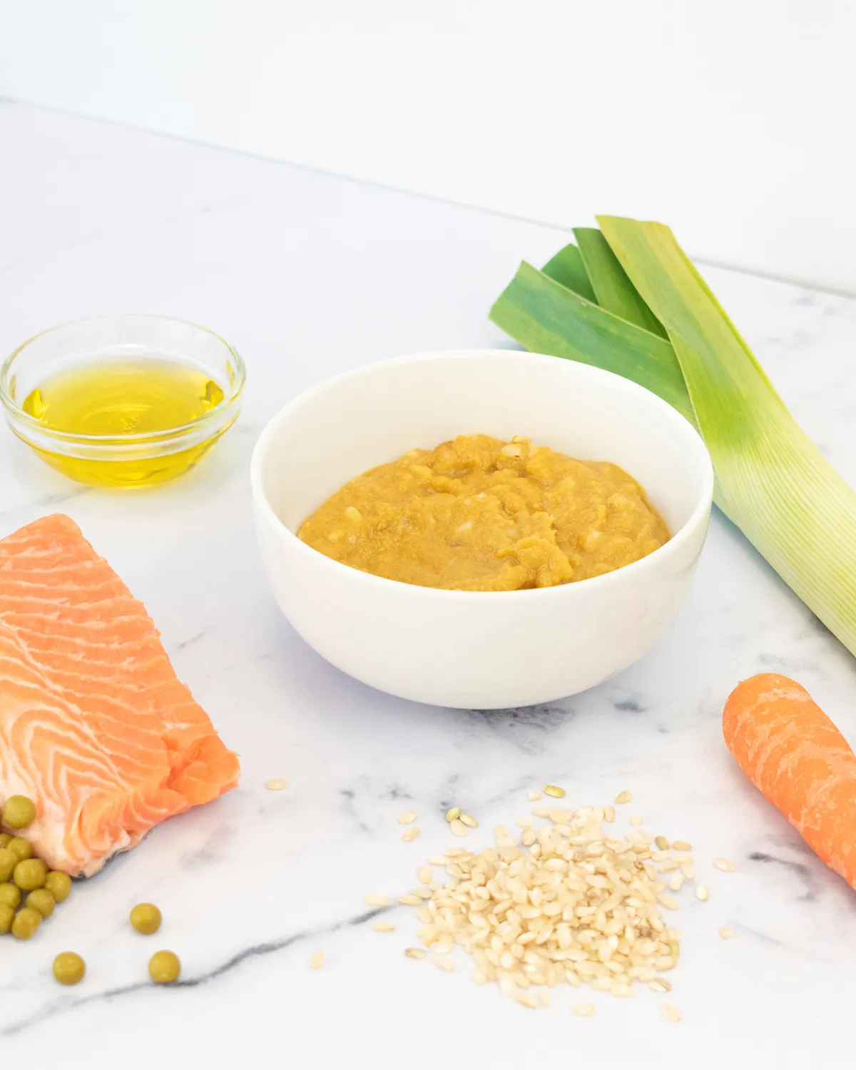 Tarrito de CA-CHI-TOS de arroz integral con salmón y guisantes - Image 9