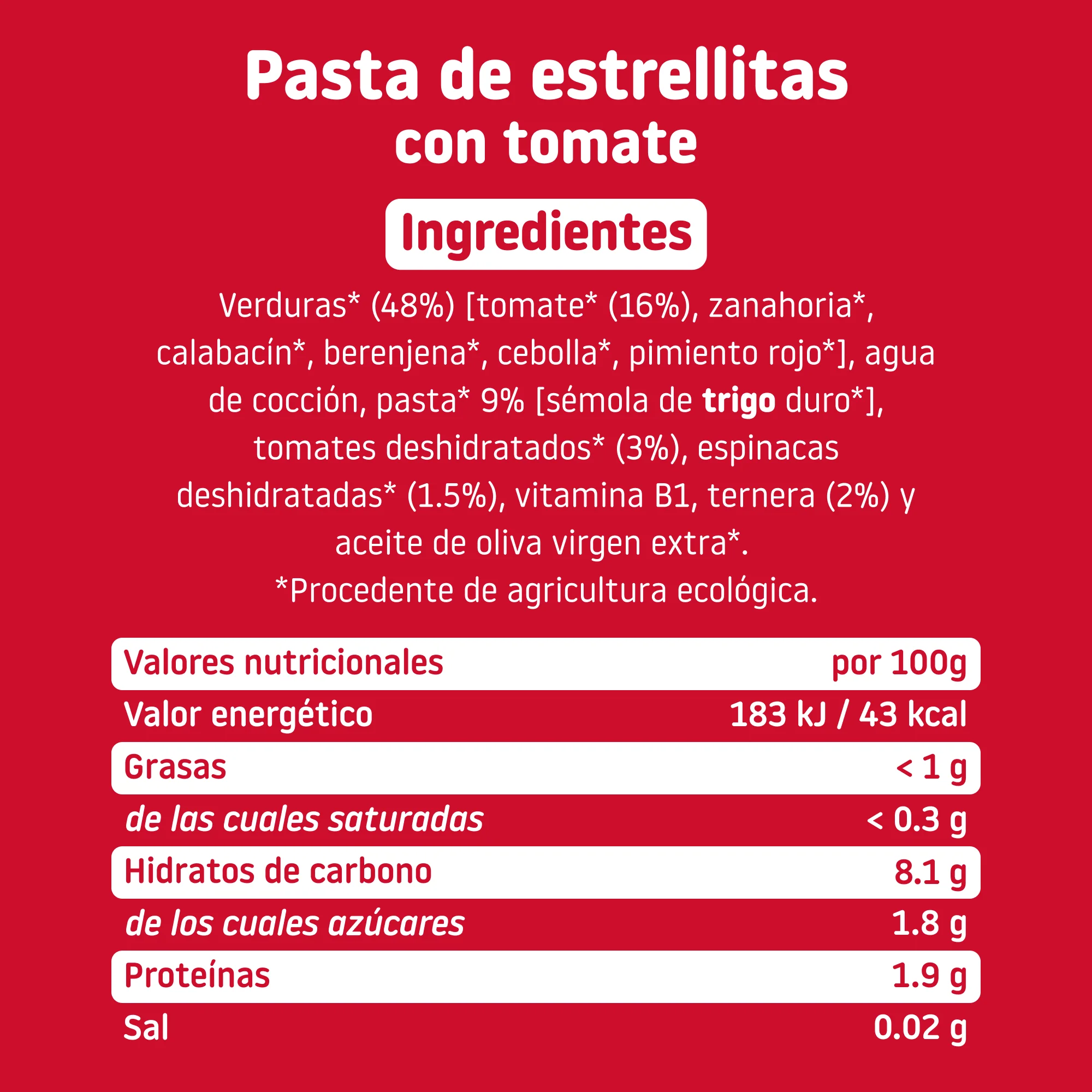Tarrito de CA-CHI-TOS de estrellitas con tomate - Image 5