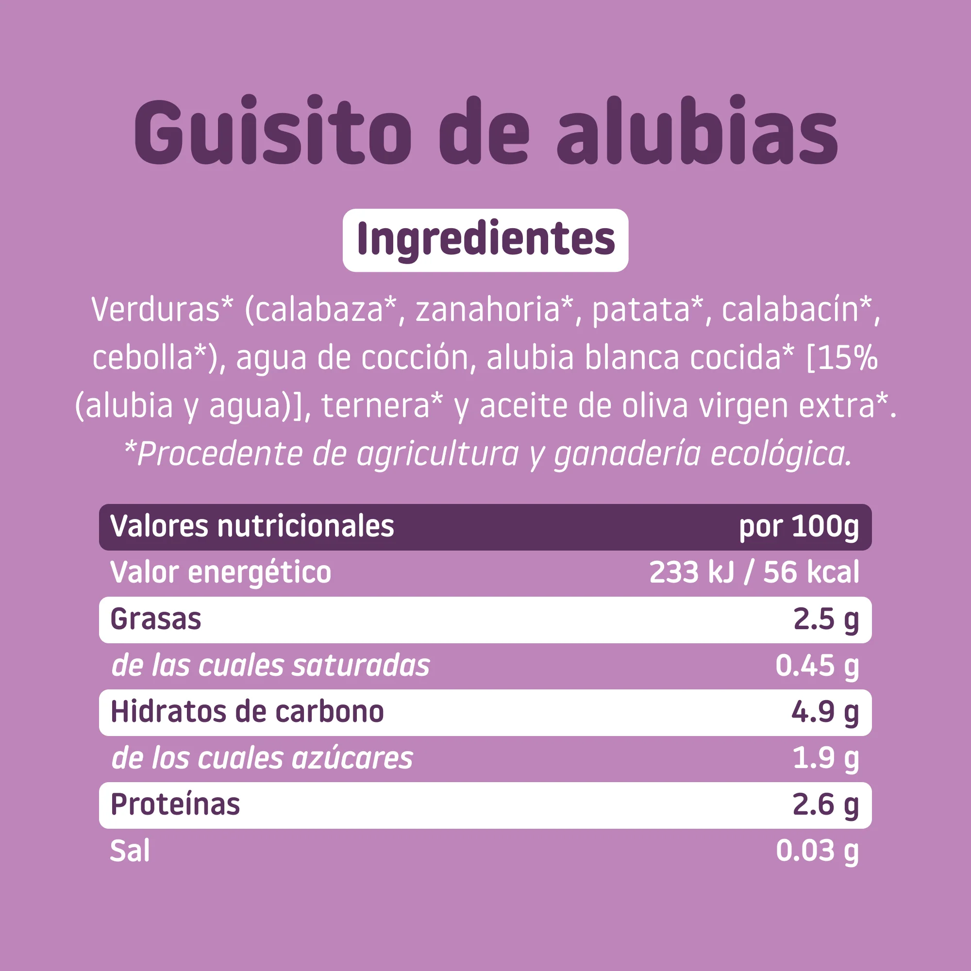 Tarrito de guisito de alubias - Image 5