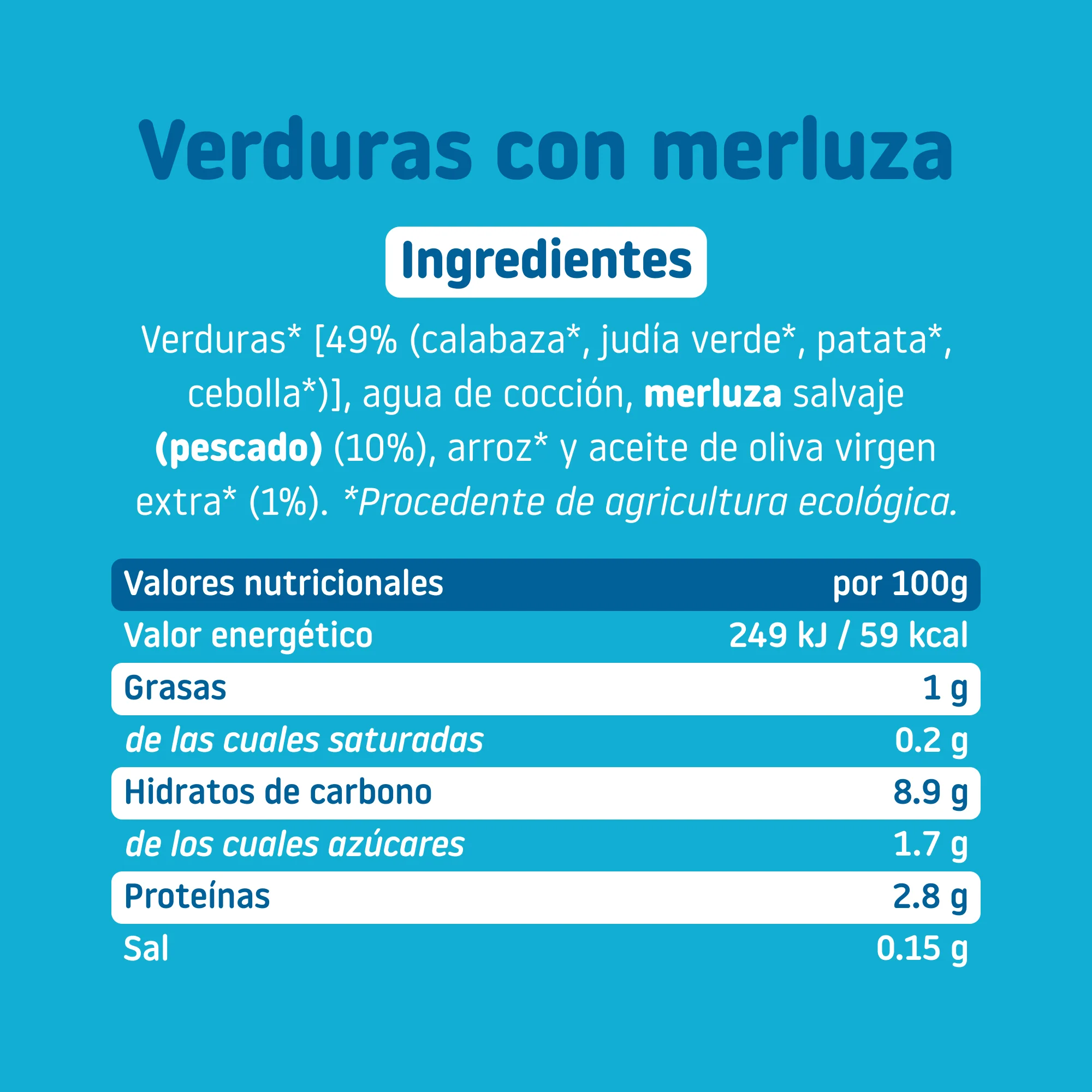 Tarrito de verduras con merluza - Image 6
