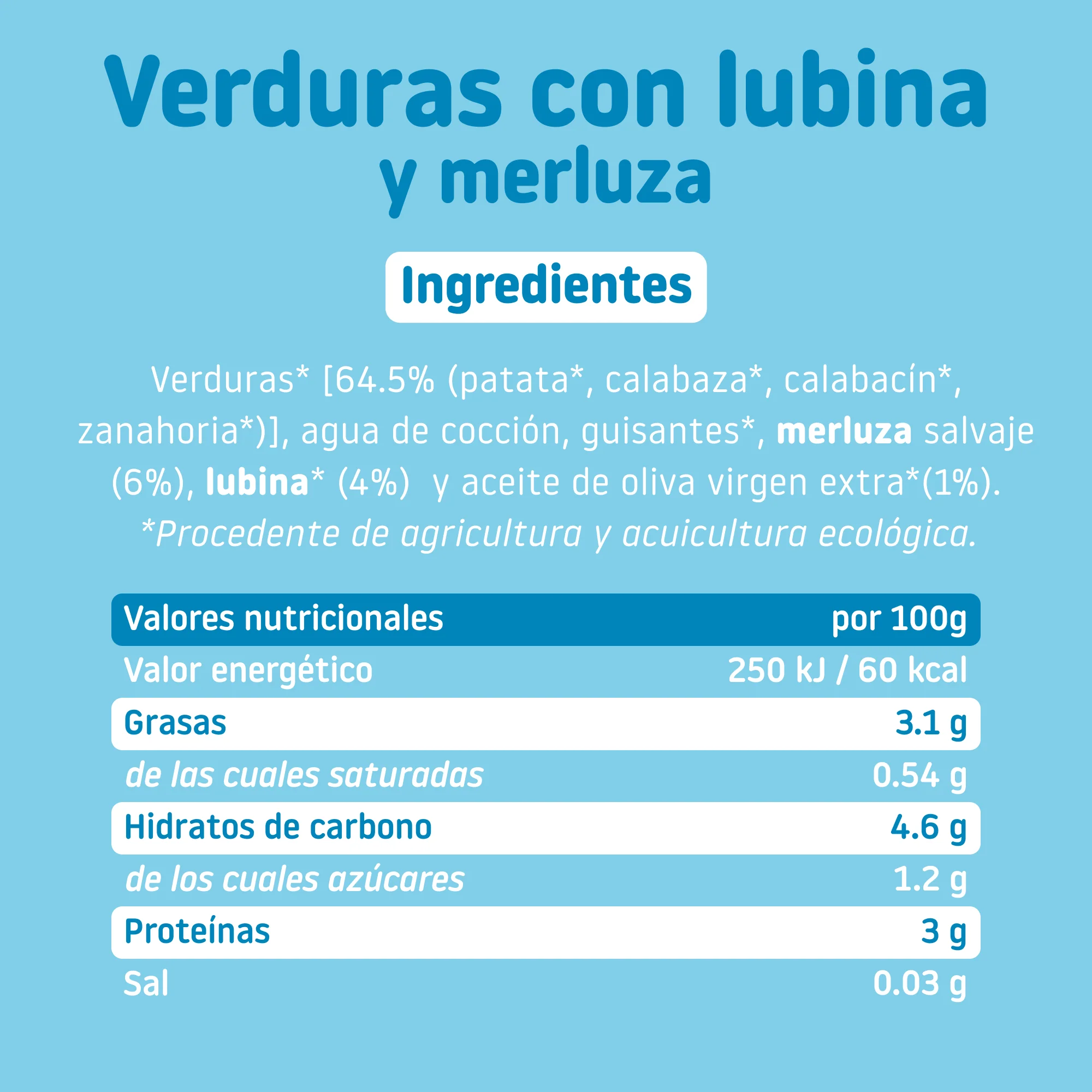 Tarrito de verduras con lubina y merluza - Image 6