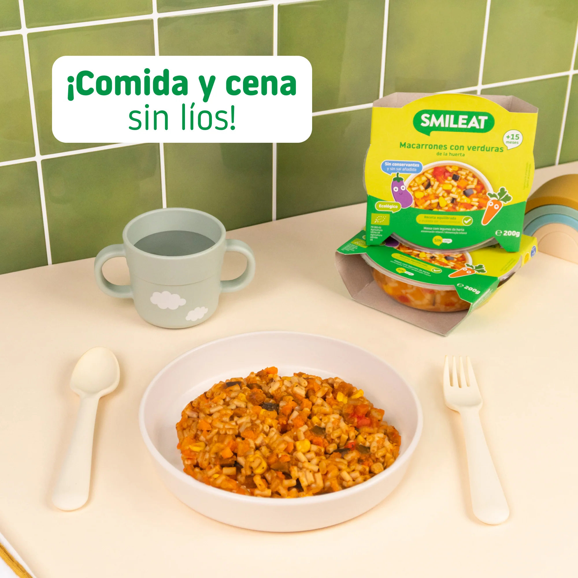 Platito de Macarrones con verduras de la huerta - Image 6