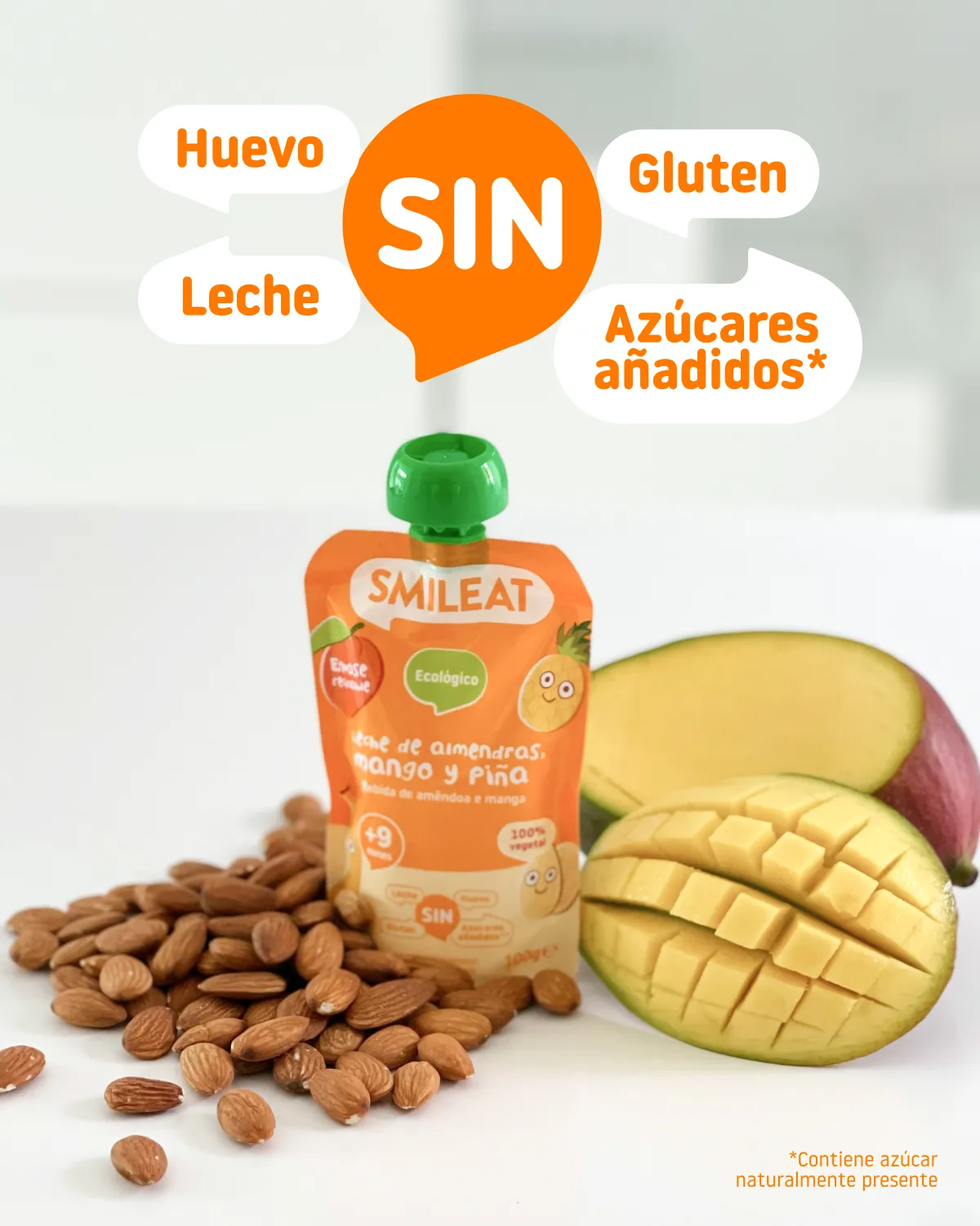 Pouch de leche de almendras, mango y piña - Image 8