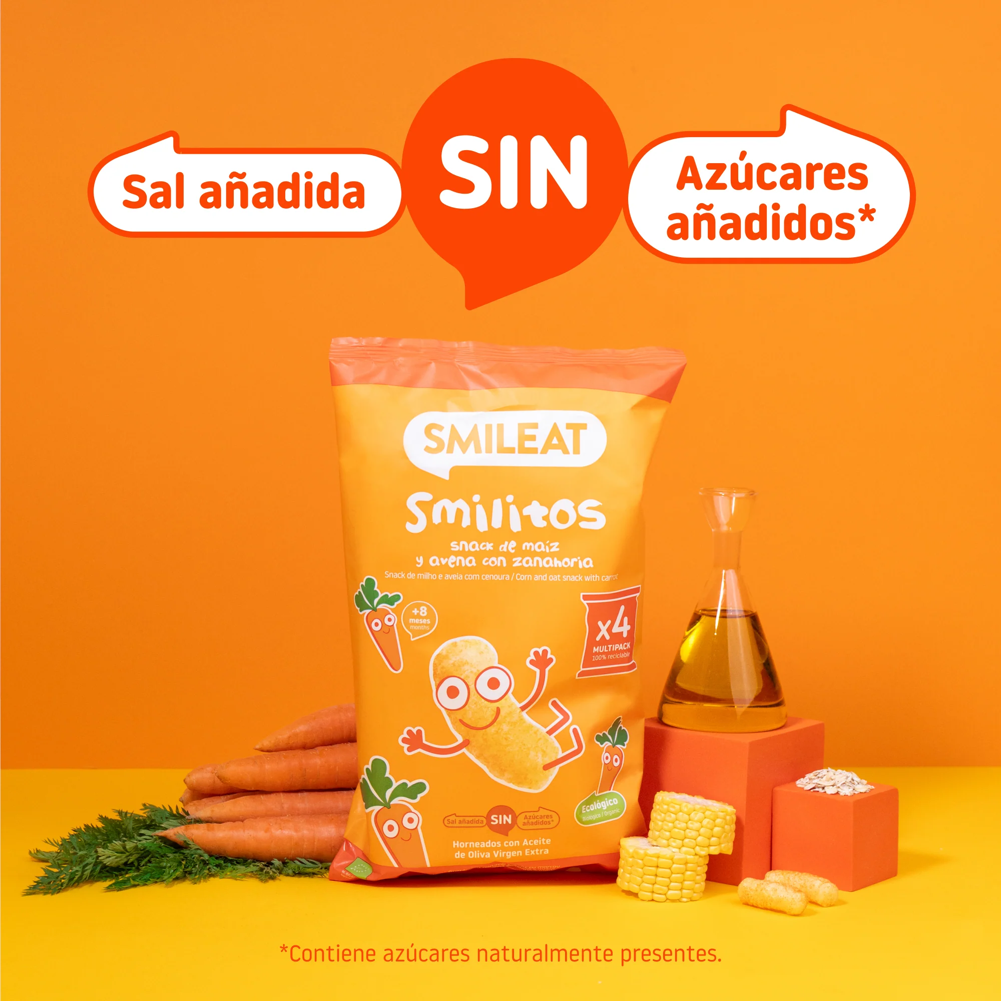 Pack Smilitos de maíz, avena y zanahoria - Image 4