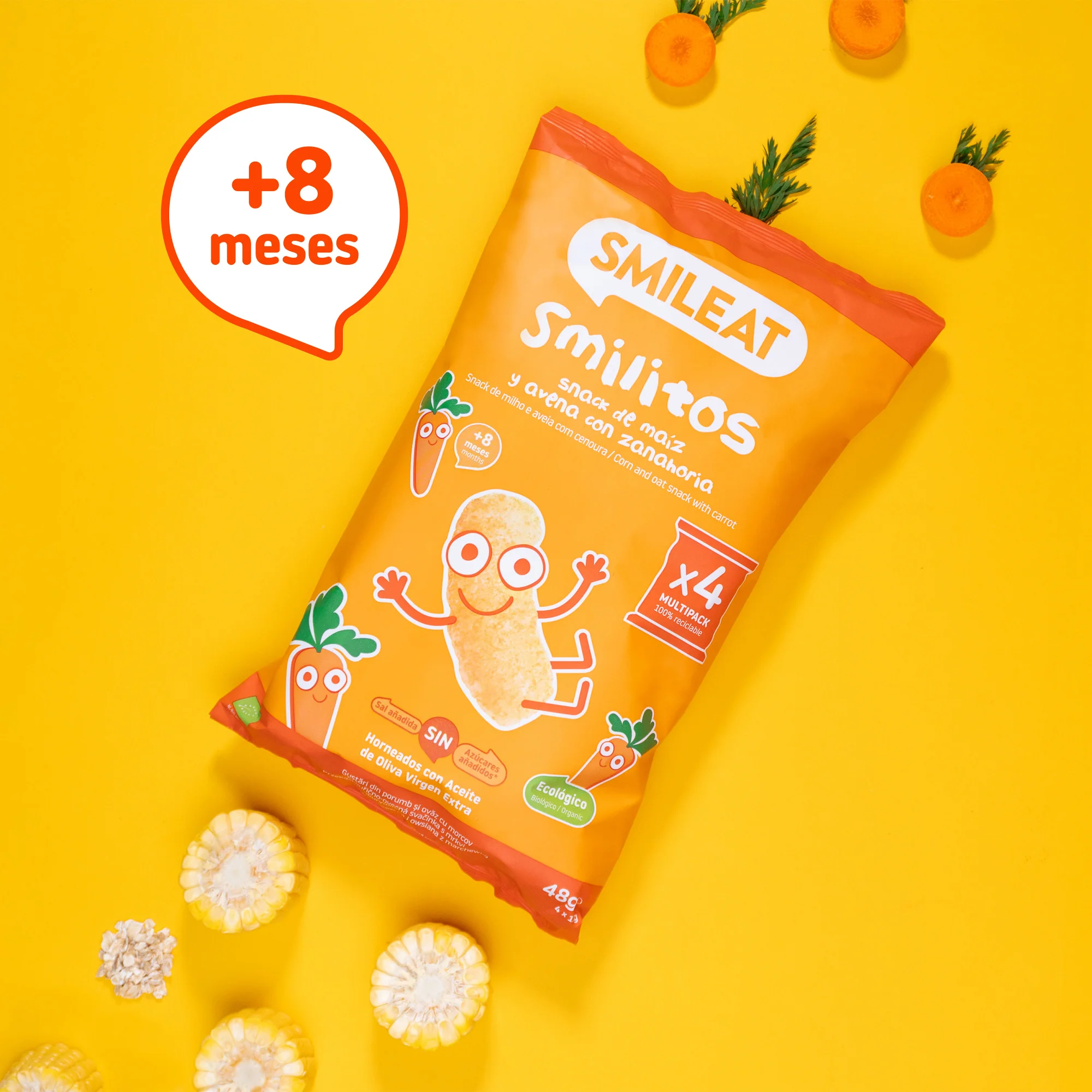 Pack Smilitos de maíz, avena y zanahoria - Image 7