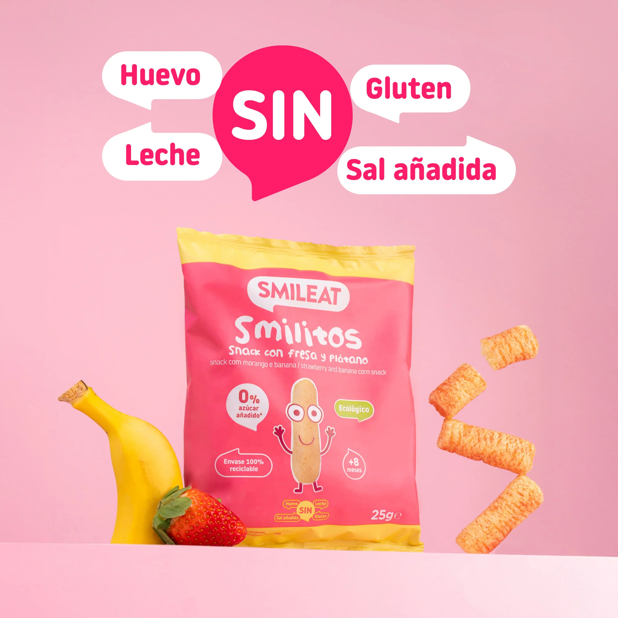 Smilitos de fresa y plátano - Image 4