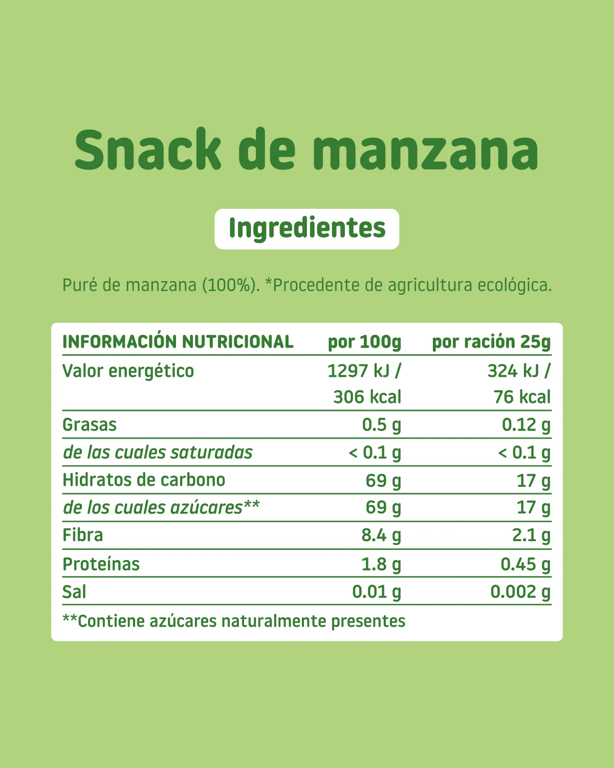 Snack TRIBOO de manzana - Image 11