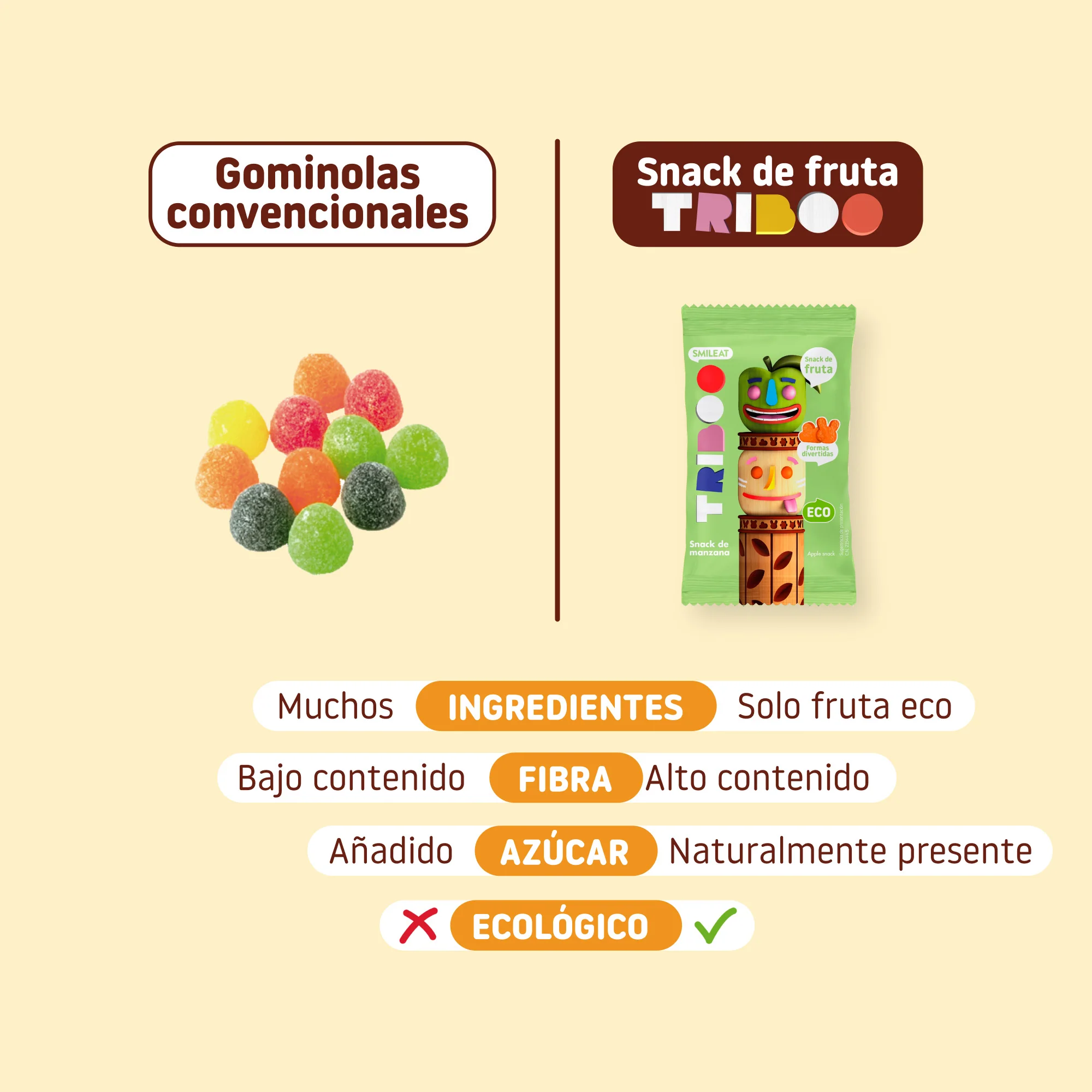 Snack TRIBOO de manzana - Image 5