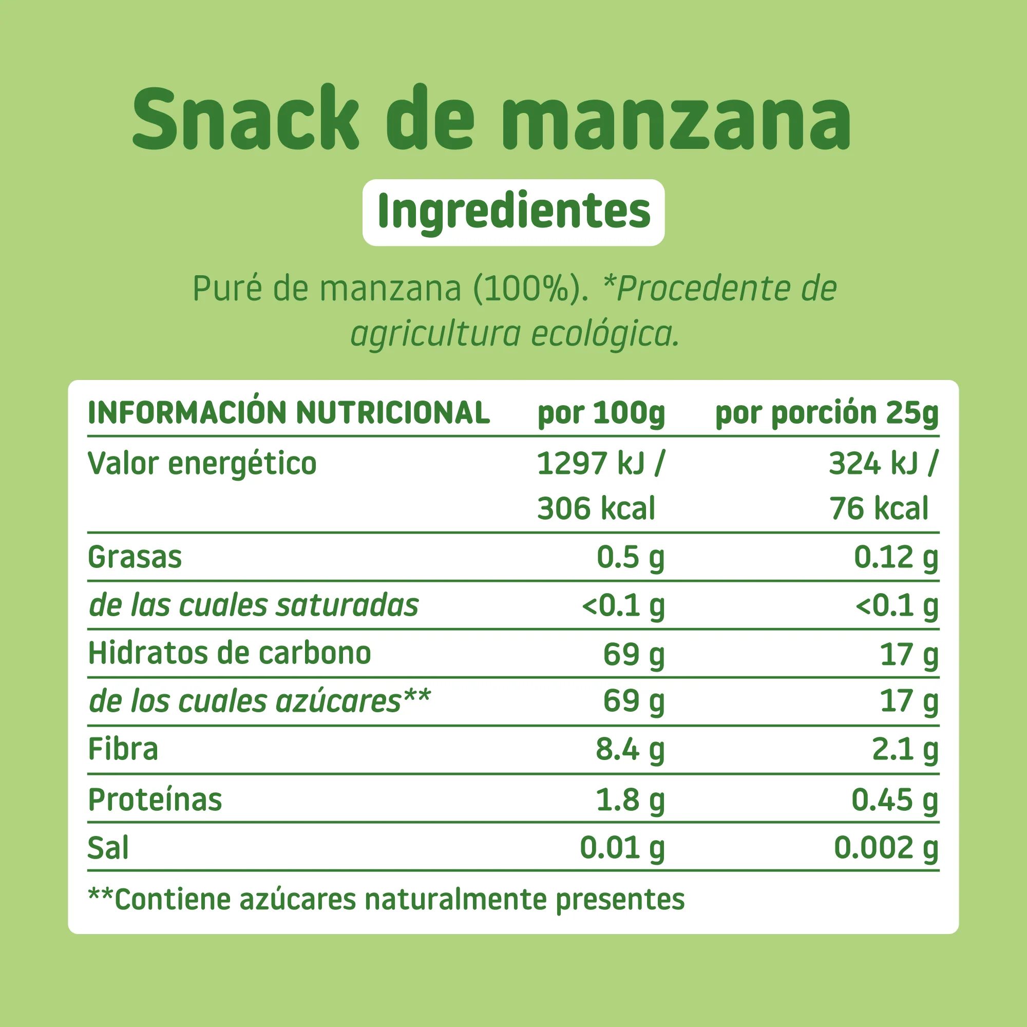Snack TRIBOO de manzana - Image 7
