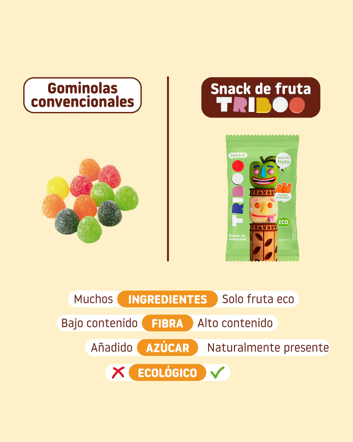 Snack TRIBOO de manzana - Image 9
