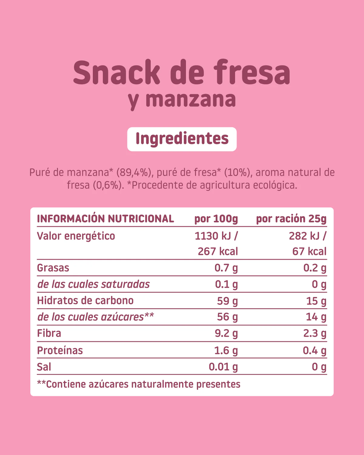 Snack TRIBOO de fresa y manzana - Image 12