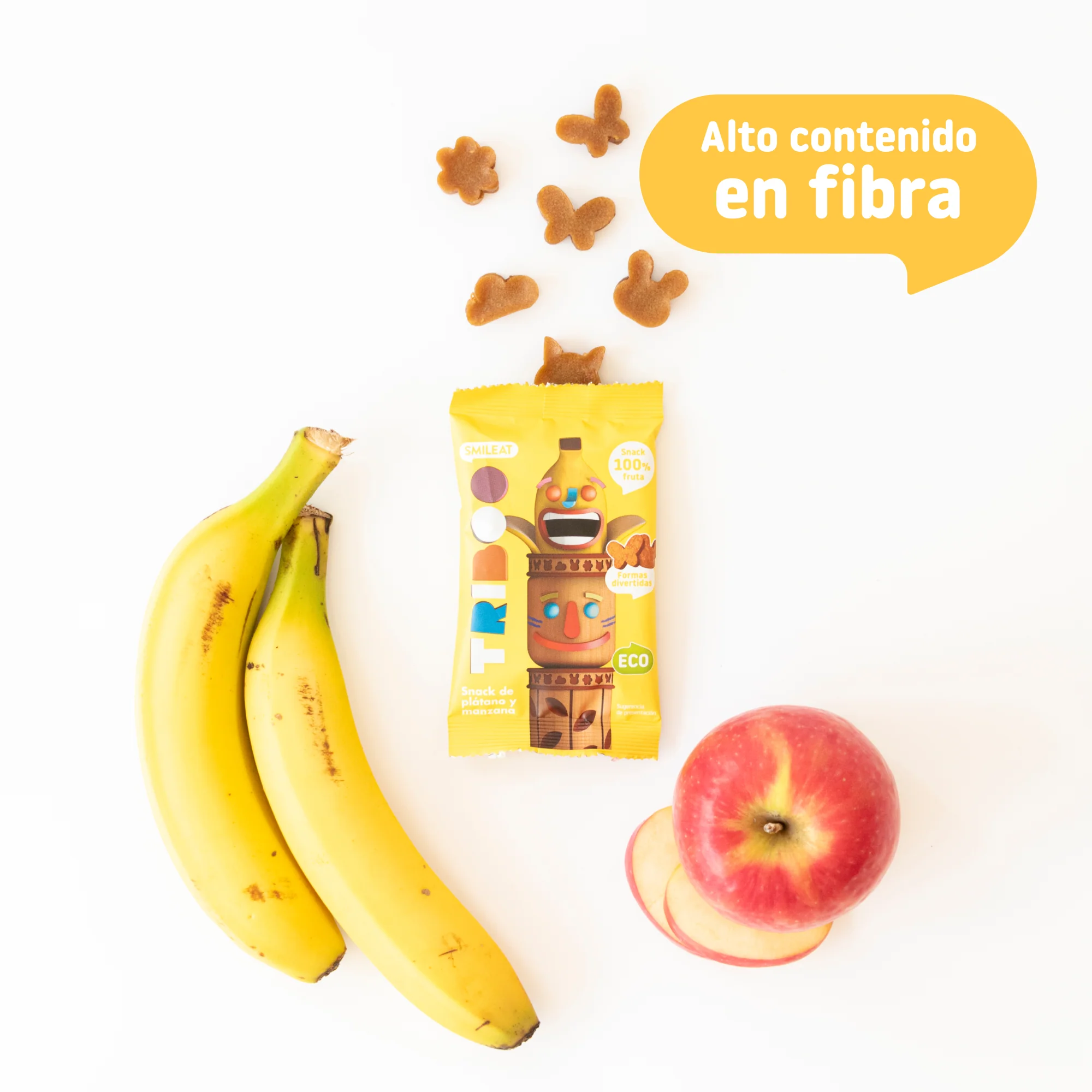 Snack TRIBOO de plátano y manzana - Image 4