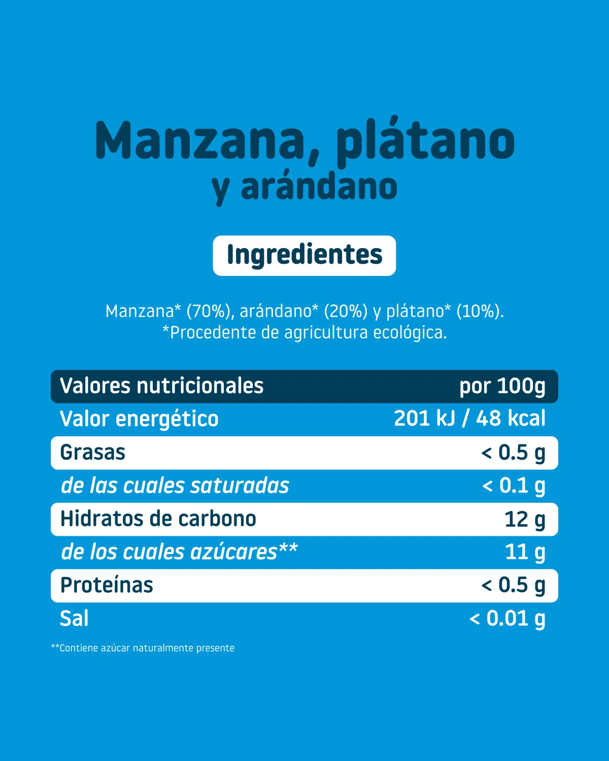Tarrito de arándanos, plátano y manzana - Image 10