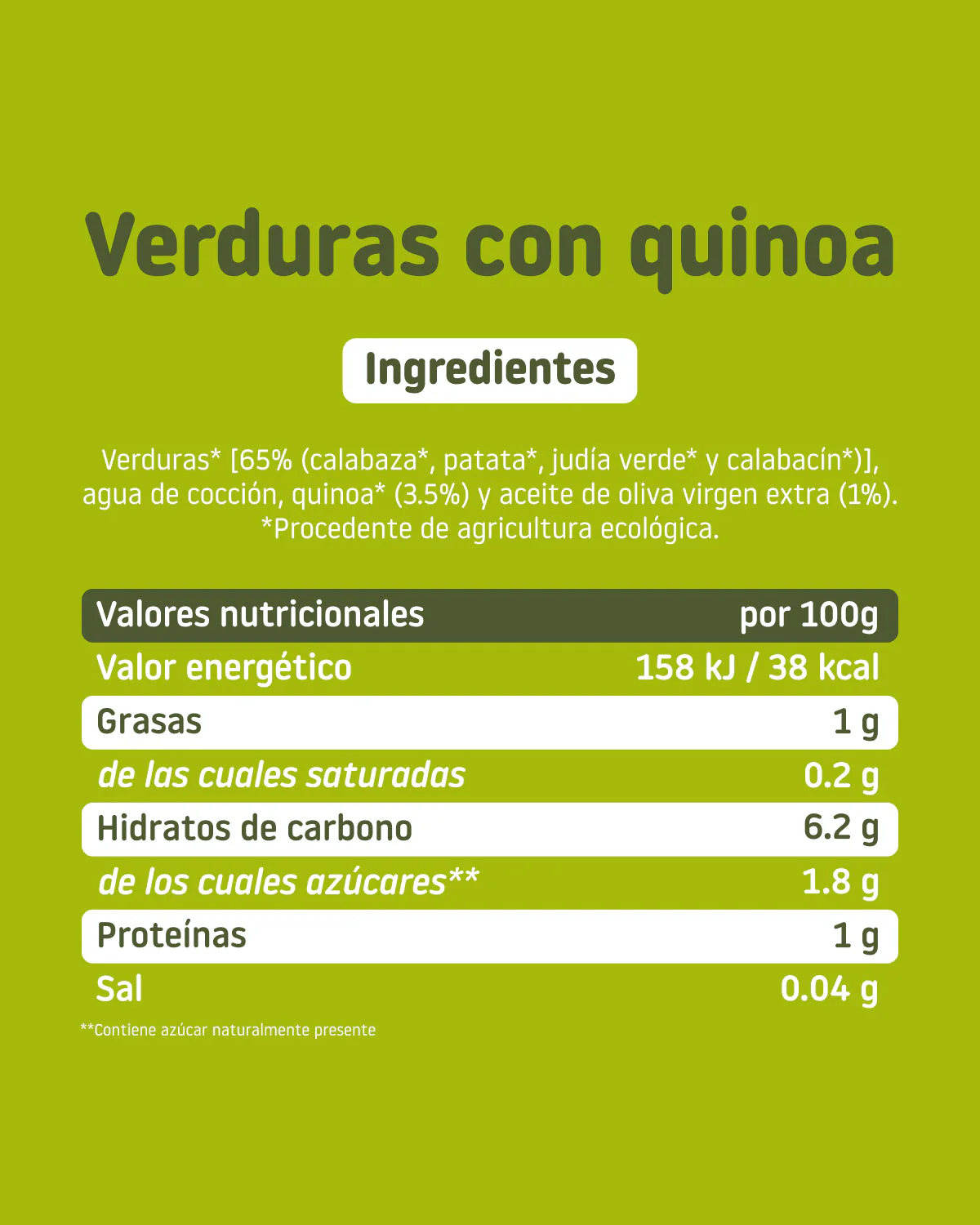 Tarrito de verduras con quinoa - Image 6